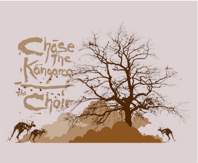 Chase The Kangaroo Tshirt 2024