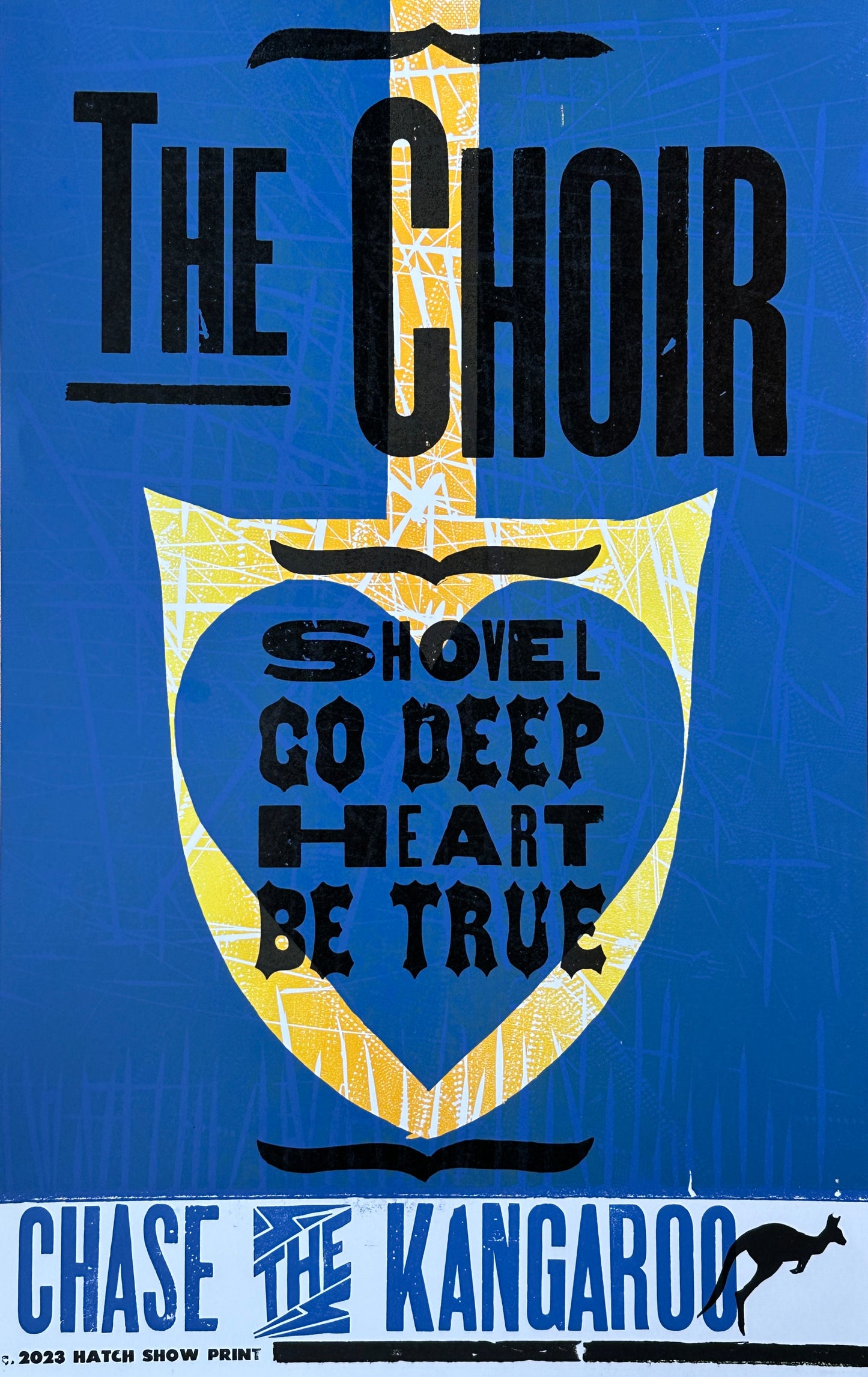 Hatch Show Print - Chase The Kangaroo