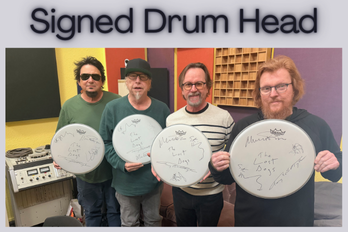 The Lost Dogs - Signed Drum Head