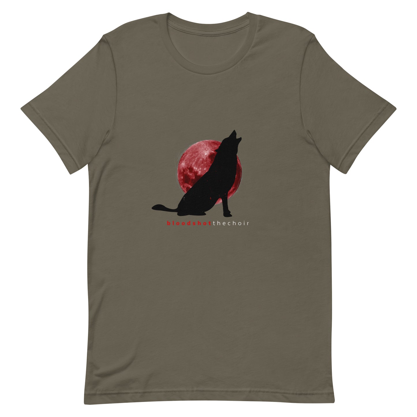 Bloodshot Coyote t-shirt** (addt'l colors available)