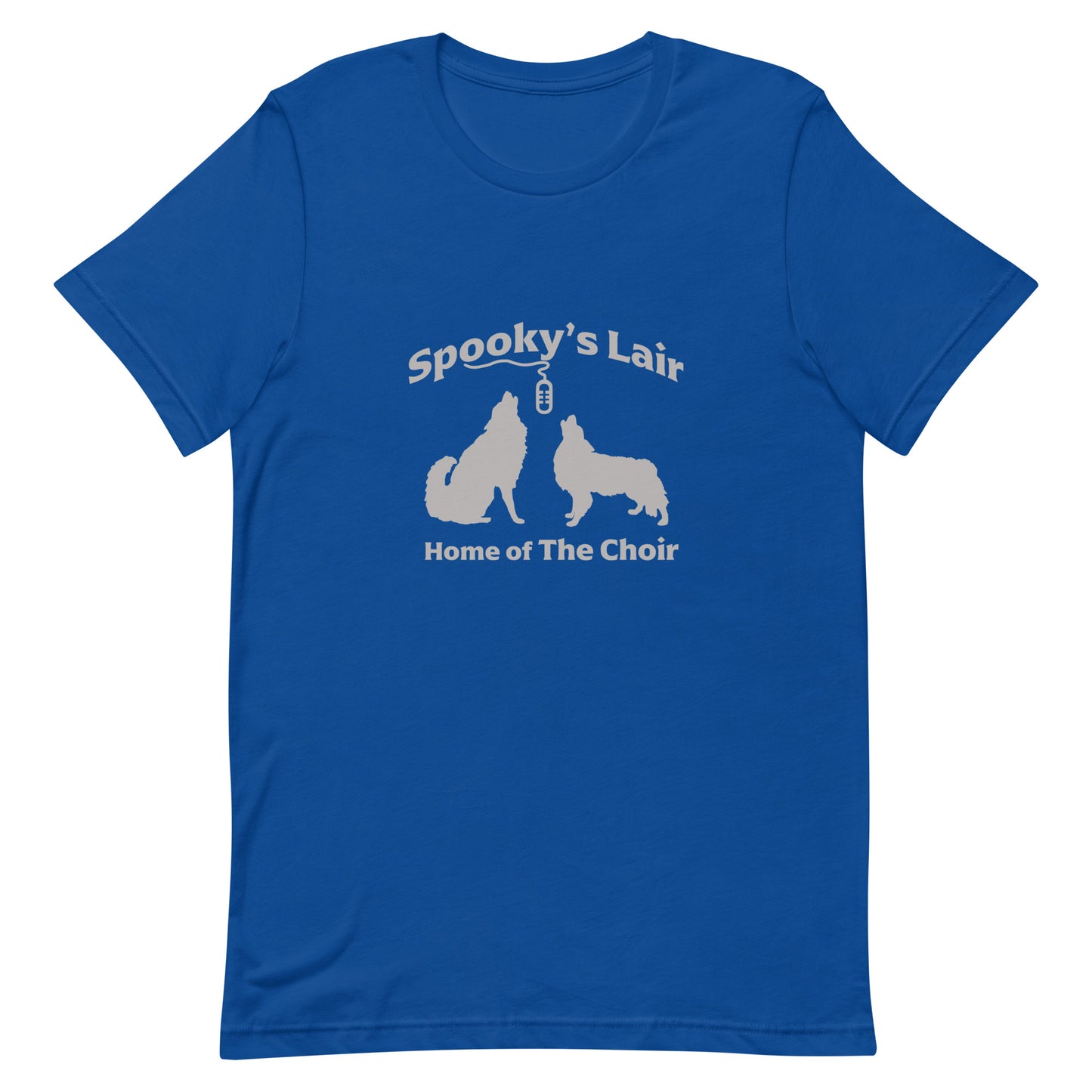 Spooky's Lair - Gray Logo - Unisex t-shirt** (addt'l colors available)