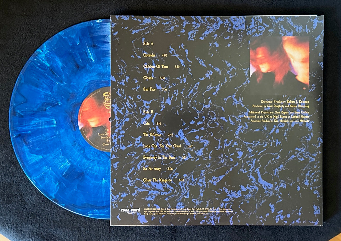 Autographed - Chase The Kangaroo Remastered Vinyl - Oceana Blue