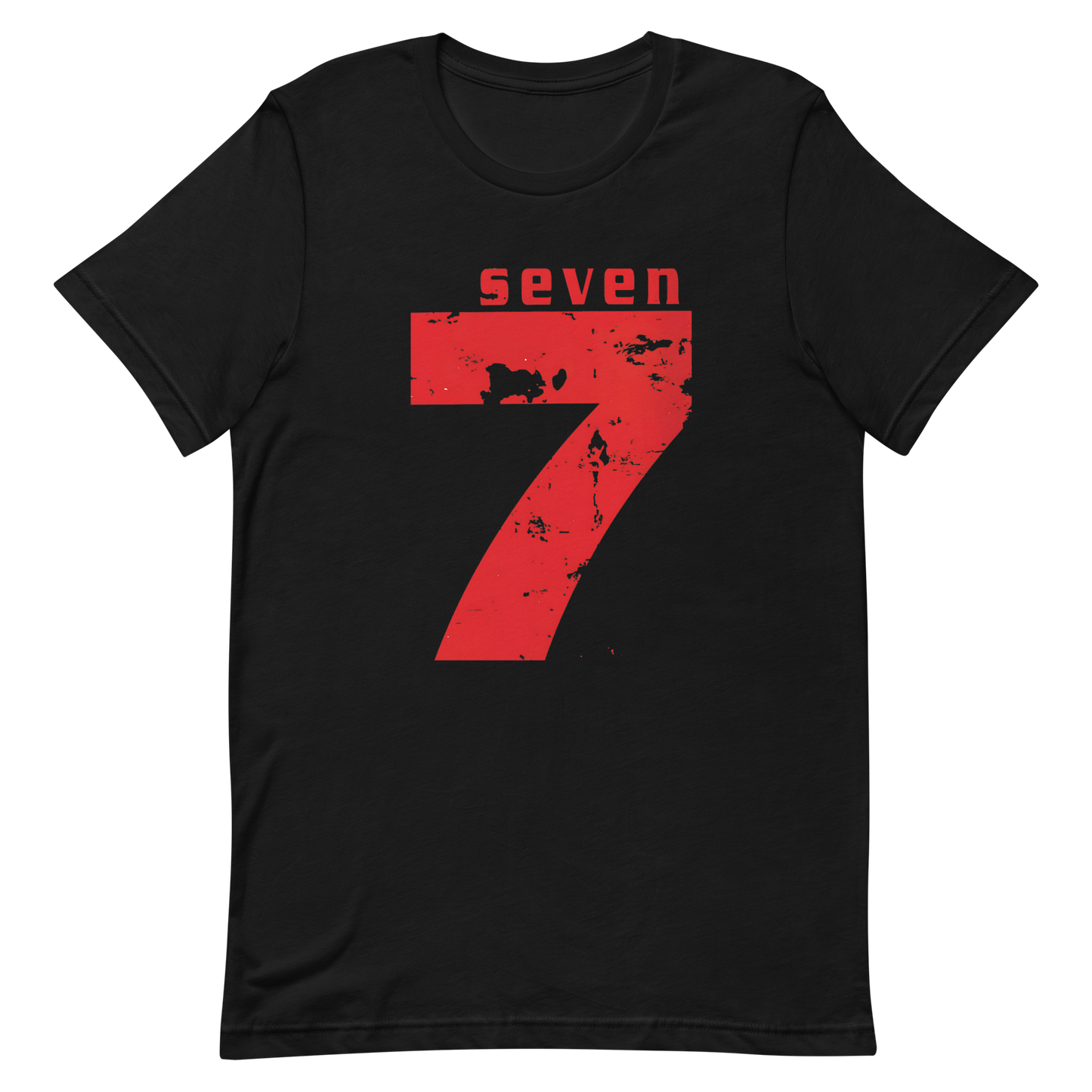 The 77s - '7' Official T-shirt Black