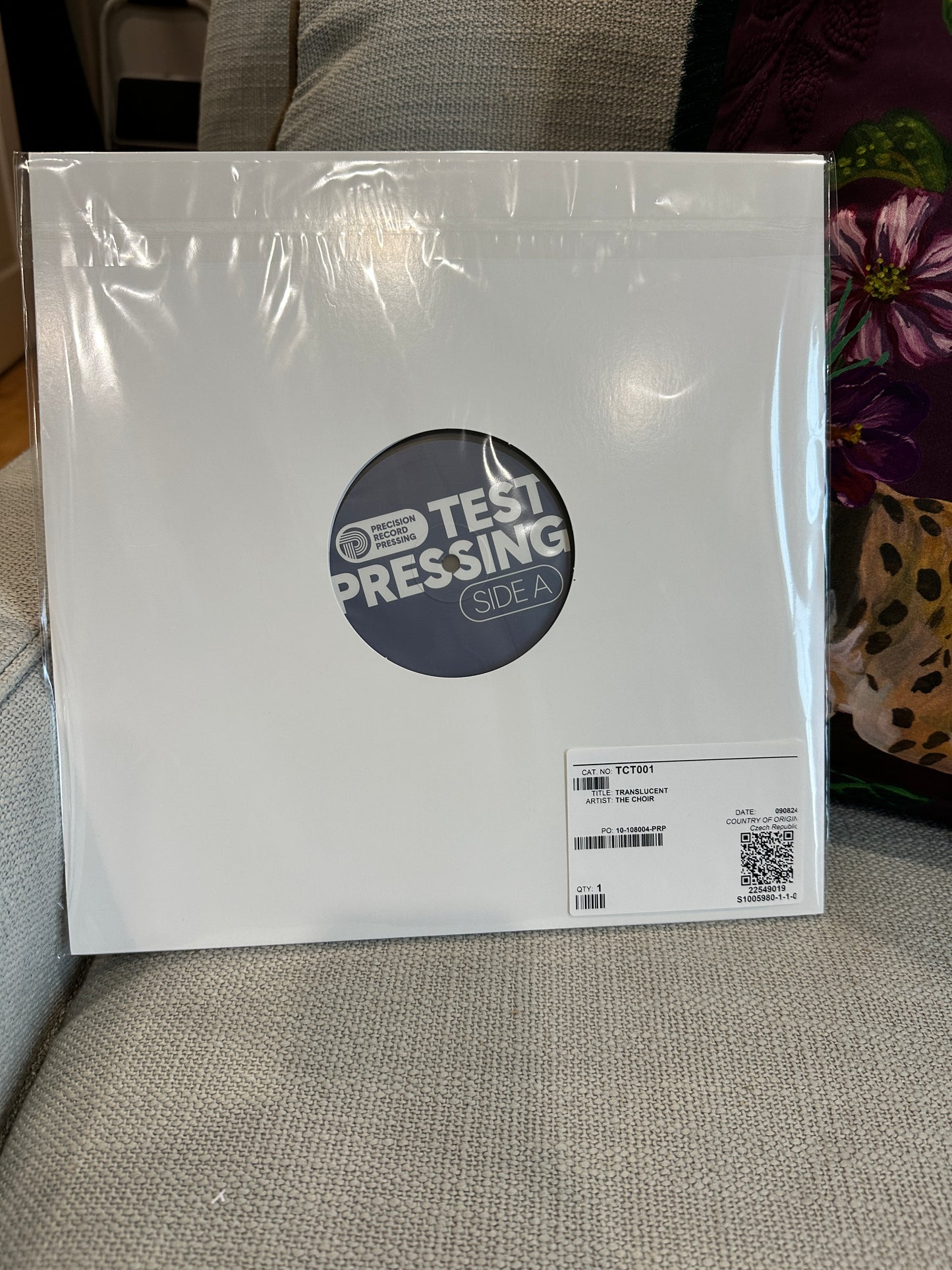 Test Pressing - Translucent