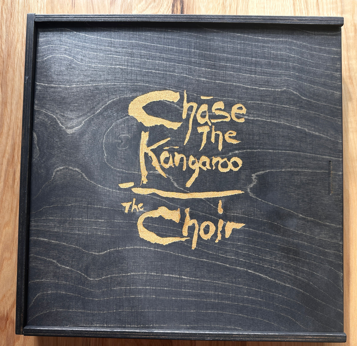 Chase The Kangaroo Engraved Box