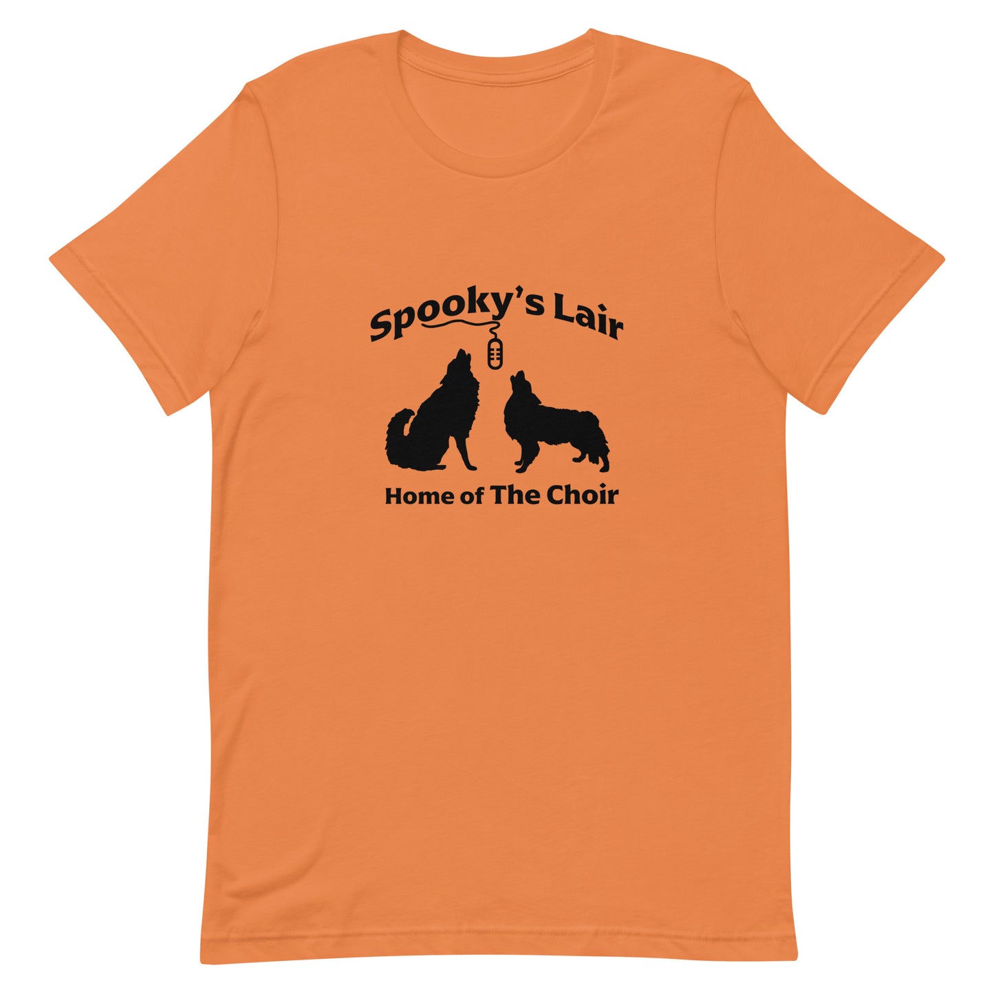 Spooky's Lair - Black Logo - Unisex t-shirt** (addt'l colors available)