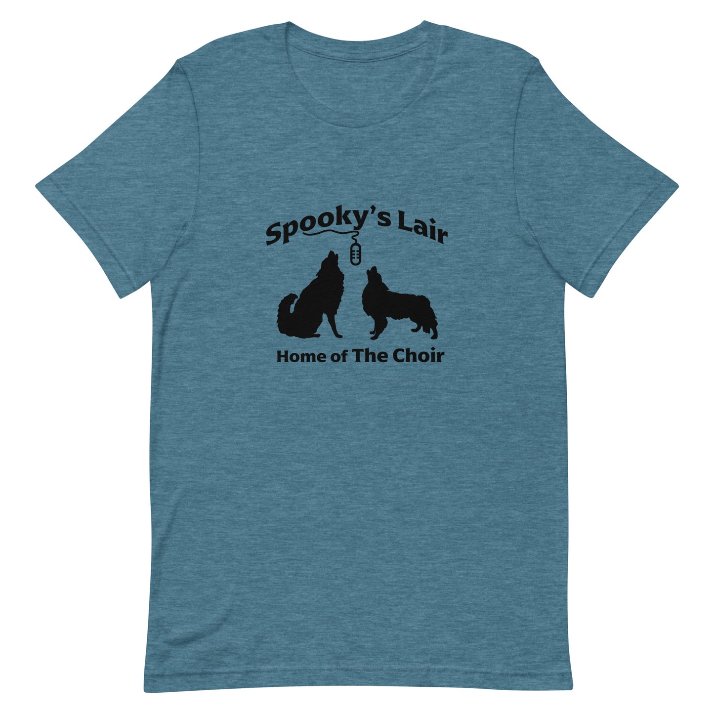 Spooky's Lair - Black Logo - Unisex t-shirt** (addt'l colors available)