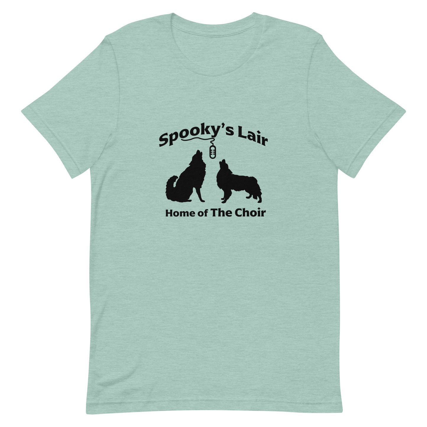 Spooky's Lair - Black Logo - Unisex t-shirt** (addt'l colors available)