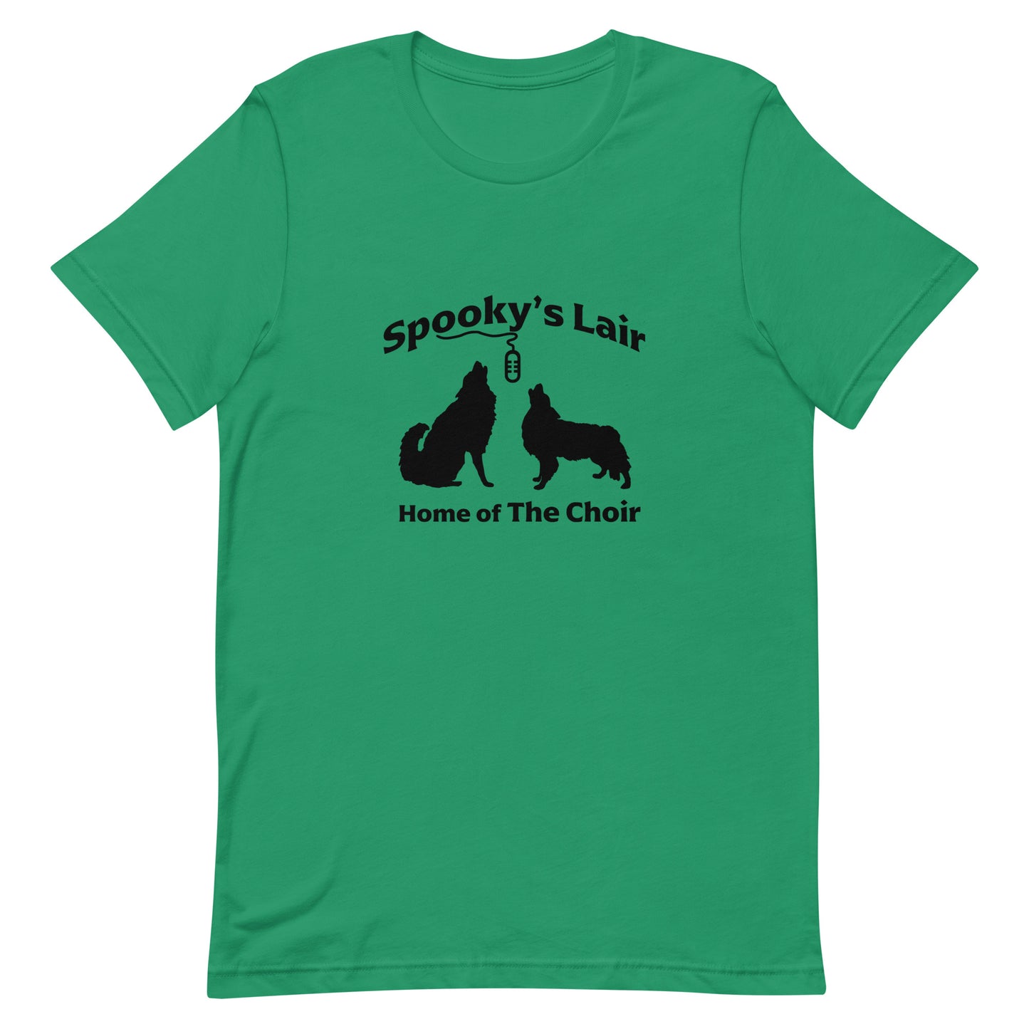 Spooky's Lair - Black Logo - Unisex t-shirt** (addt'l colors available)