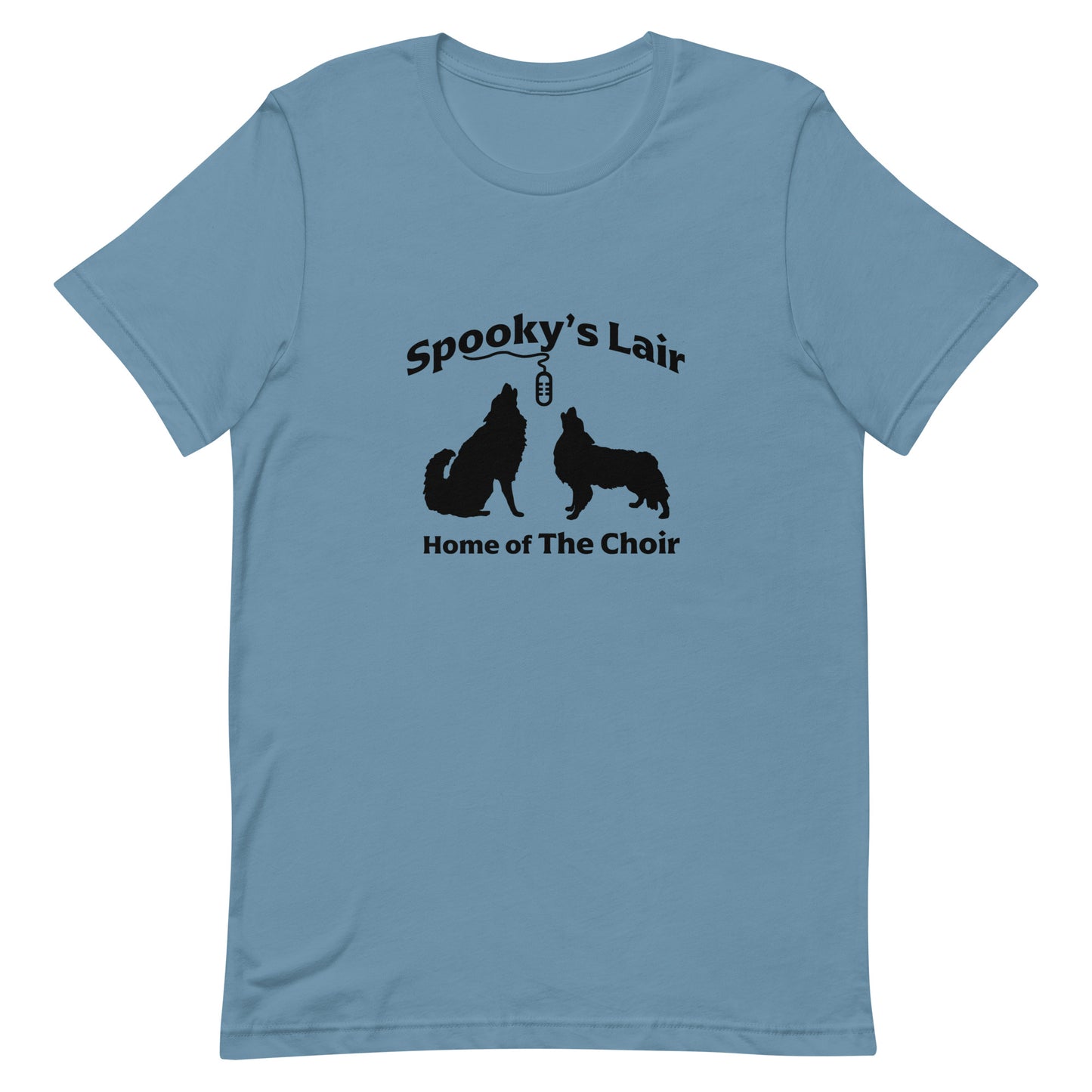 Spooky's Lair - Black Logo - Unisex t-shirt** (addt'l colors available)