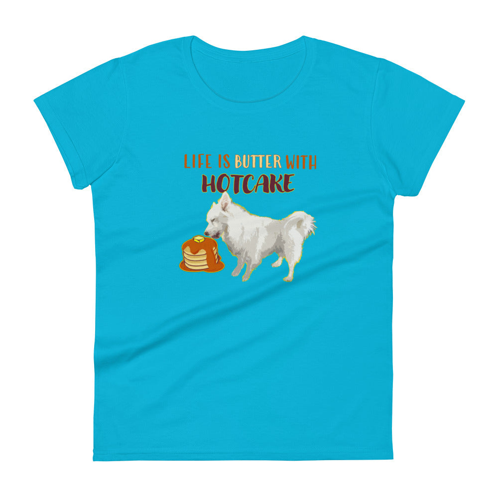 Life is Butter - Ladies cut short sleeve t-shirt** (addt'l colors available)